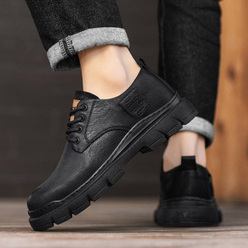 Men's Autumn Business leather